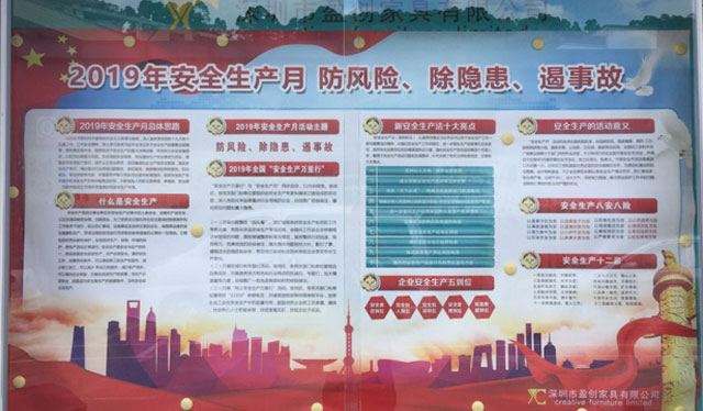 Safety production month activities in 2019